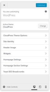 How to customize CloudPress theme – Spicethemes Help Center